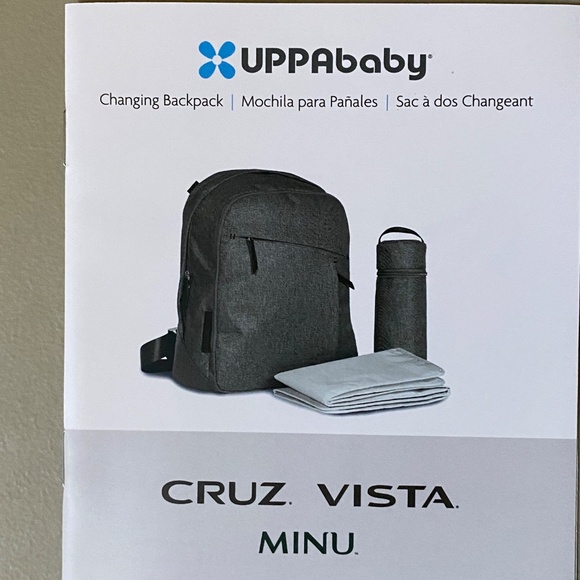 UPPAbaby Changing Backpack - Jake Black New With Tags - Picture 5 of 6